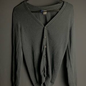 H&M black cardigan XS